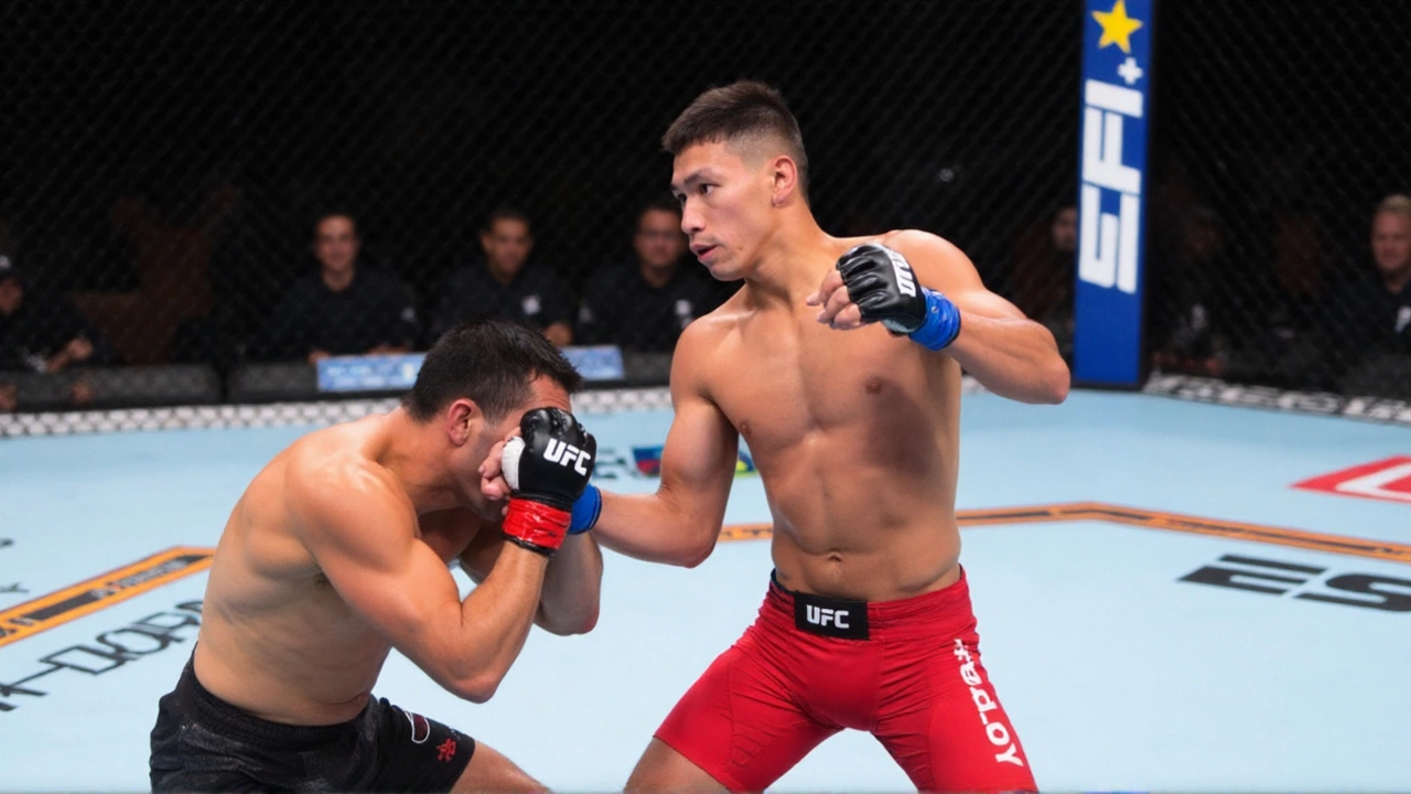 Alden Coria Stuns Noche UFC With Third-Round TKO in Short-Notice UFC Debut
